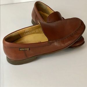 Mephisto Leather Driving Loafers